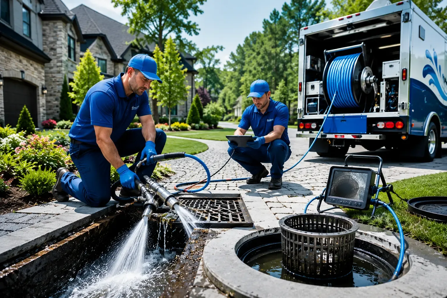 Local outdoor drain cleaning professionals in Franklin, KY